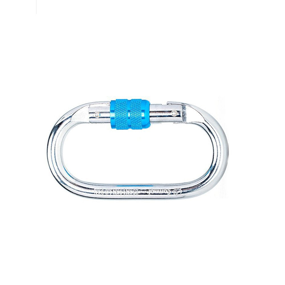 ABIDE Climbing Carabiner Equipment Simple Climb Carabiners Safety Buckle Safe Lock Tool Locking Accessory for Sports Protect