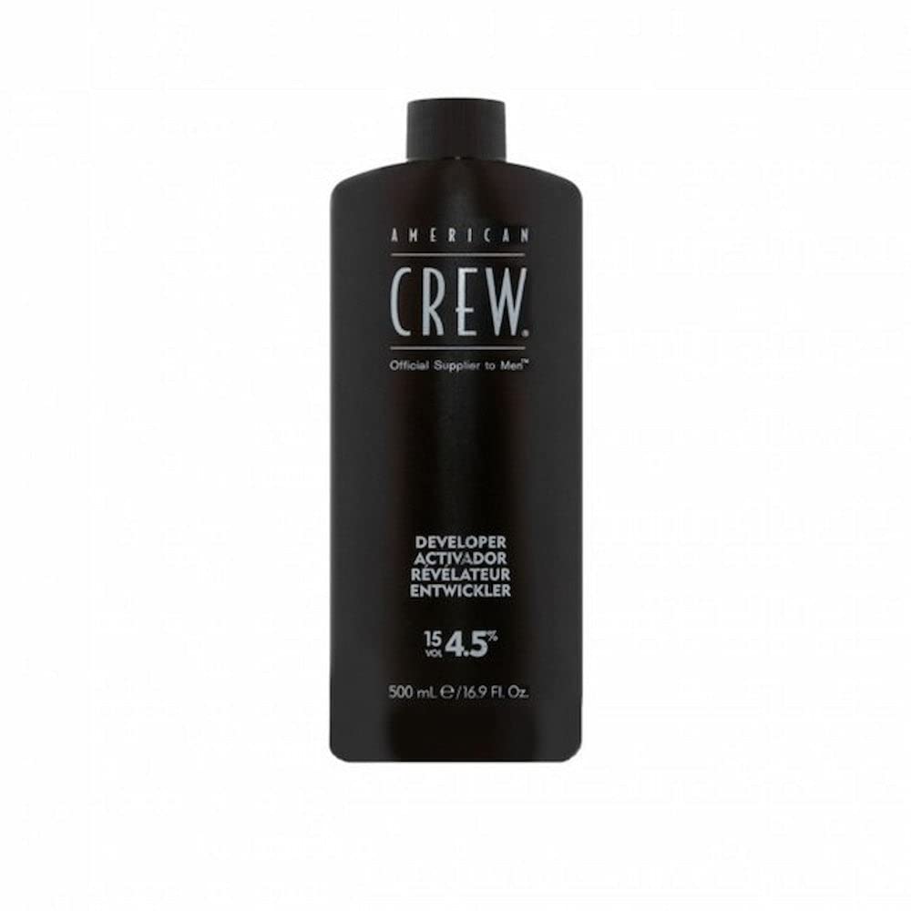 Gray Hair Coloring Developer for Men by American Crew, 15.2 Fl Oz