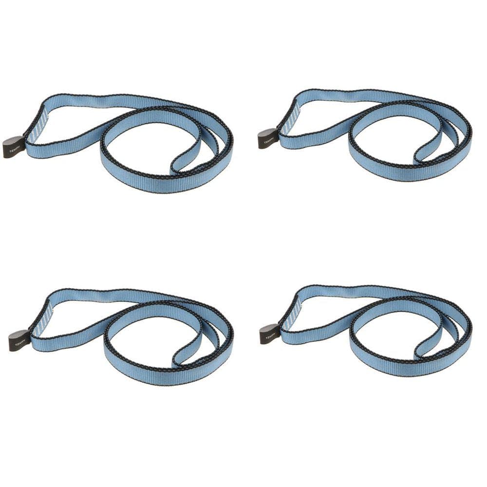 4Pcs 80Cm Lanyard Strap Rock Climbing Rope Sling Outdoors 23KN