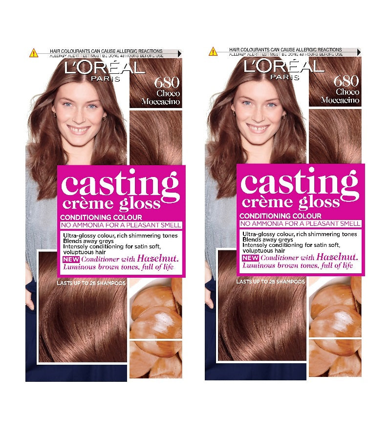 2xPack L'Oréal Paris Casting Crème Gloss Hair Color - 22 Varieties (513-8304)