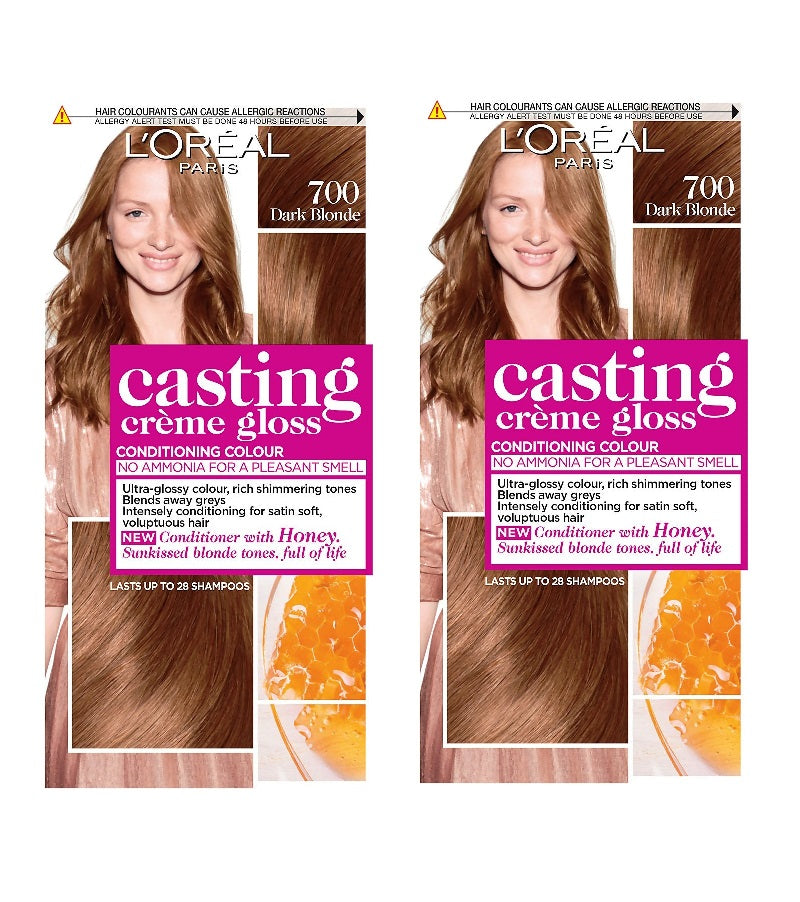 2xPack L'Oréal Paris Casting Crème Gloss Hair Color - 22 Varieties (513-8304)
