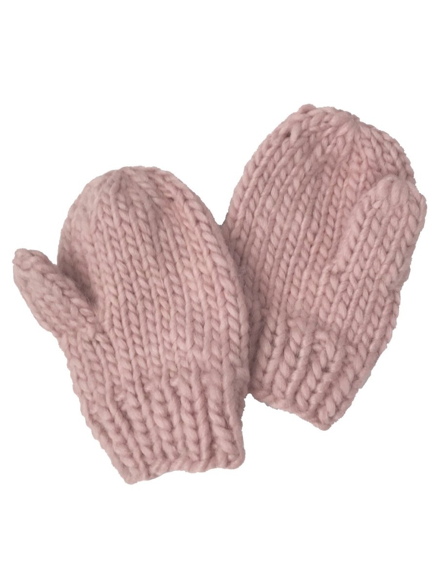 CLASSIC MITTENS, BLUSH