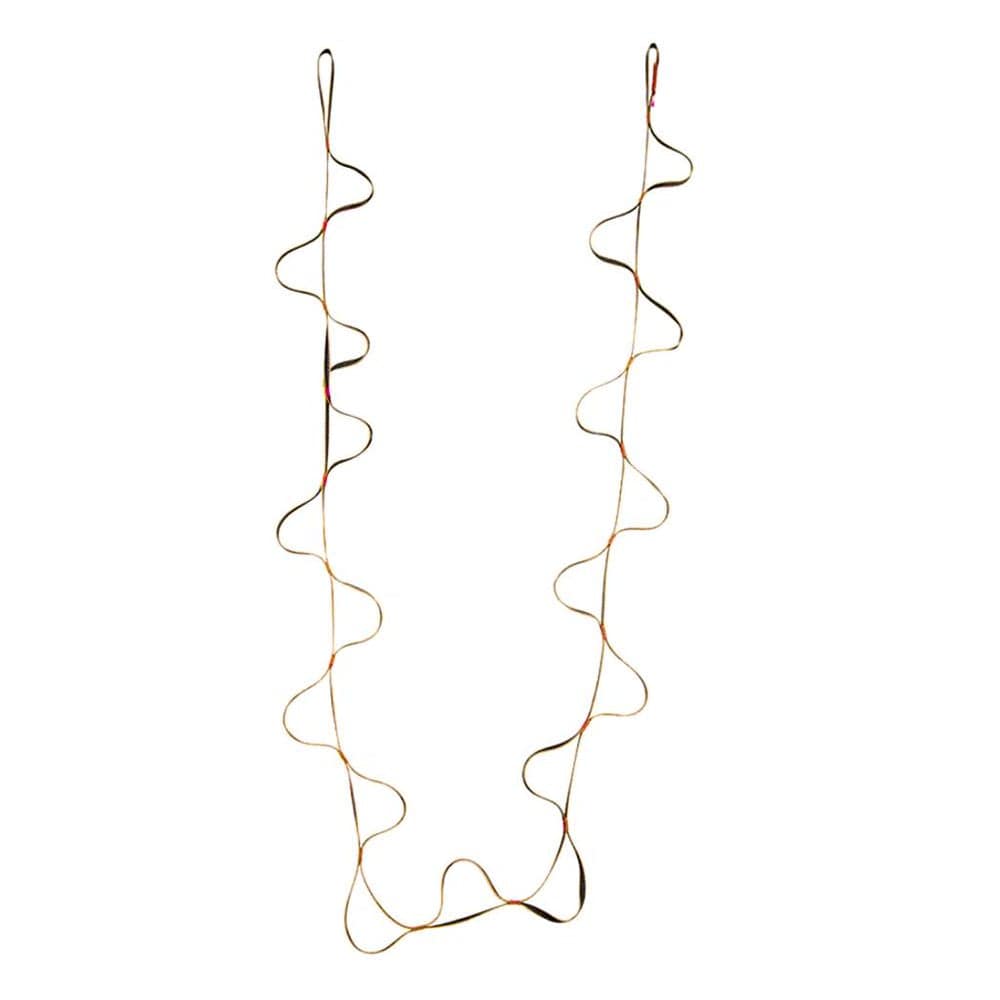 Climbing Games Tear Load 2200Kg Rope Ladder Indoor and Outdoor Sports Toy for Child Adult - Yellow 10M, as Described