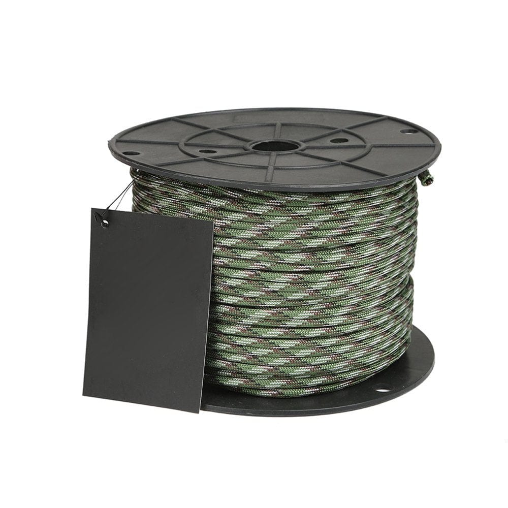 Climbing Rope Non-Slip Survival Rope Portable Hiking Safety Cord for Outdoor Activity, Camouflage