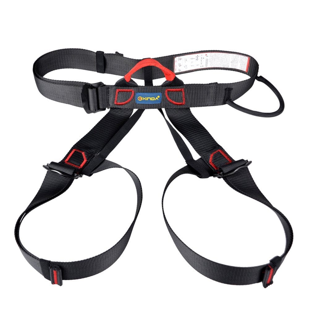 ELENXS Outdoor Climbing Waist Leg Harness Portable Strap Survival Emergency Mountaineering Aerial Protective