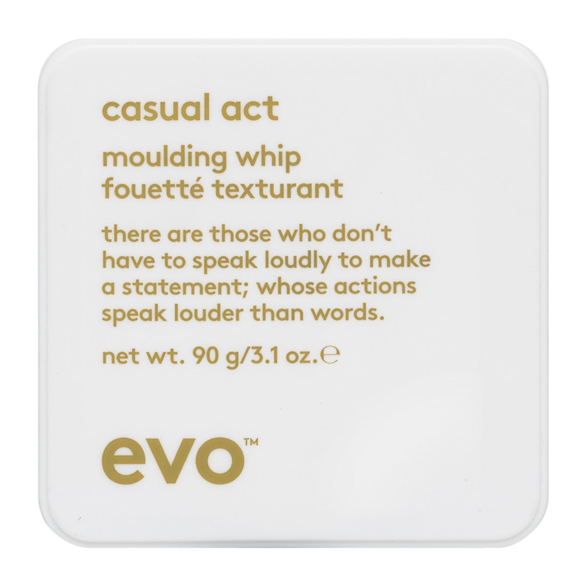 evo Casual Act Moulding Whip, 90g