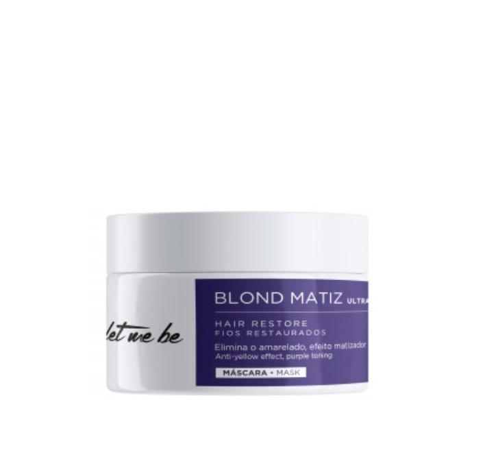 Anti Yellow Ultra Blue B-Deep Hair Mask Blond Matiz Platinum Tinting Mask 250ml - ProSalon