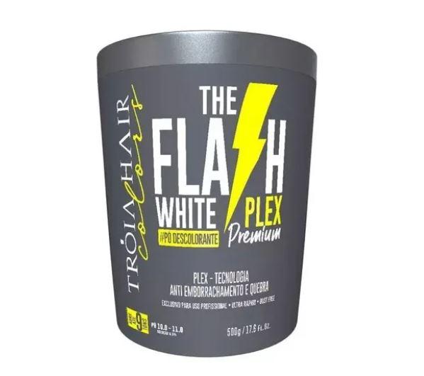 Colors Flash White Plex Premium Discoloration Bleaching Powder 1Kg - Troia Hair